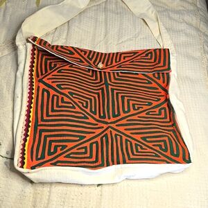 Green and Orange  bag